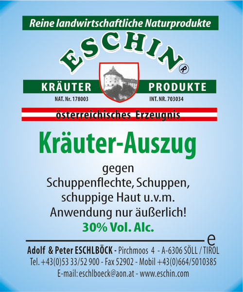 24 A  Kräuter-Auszug 100 ml